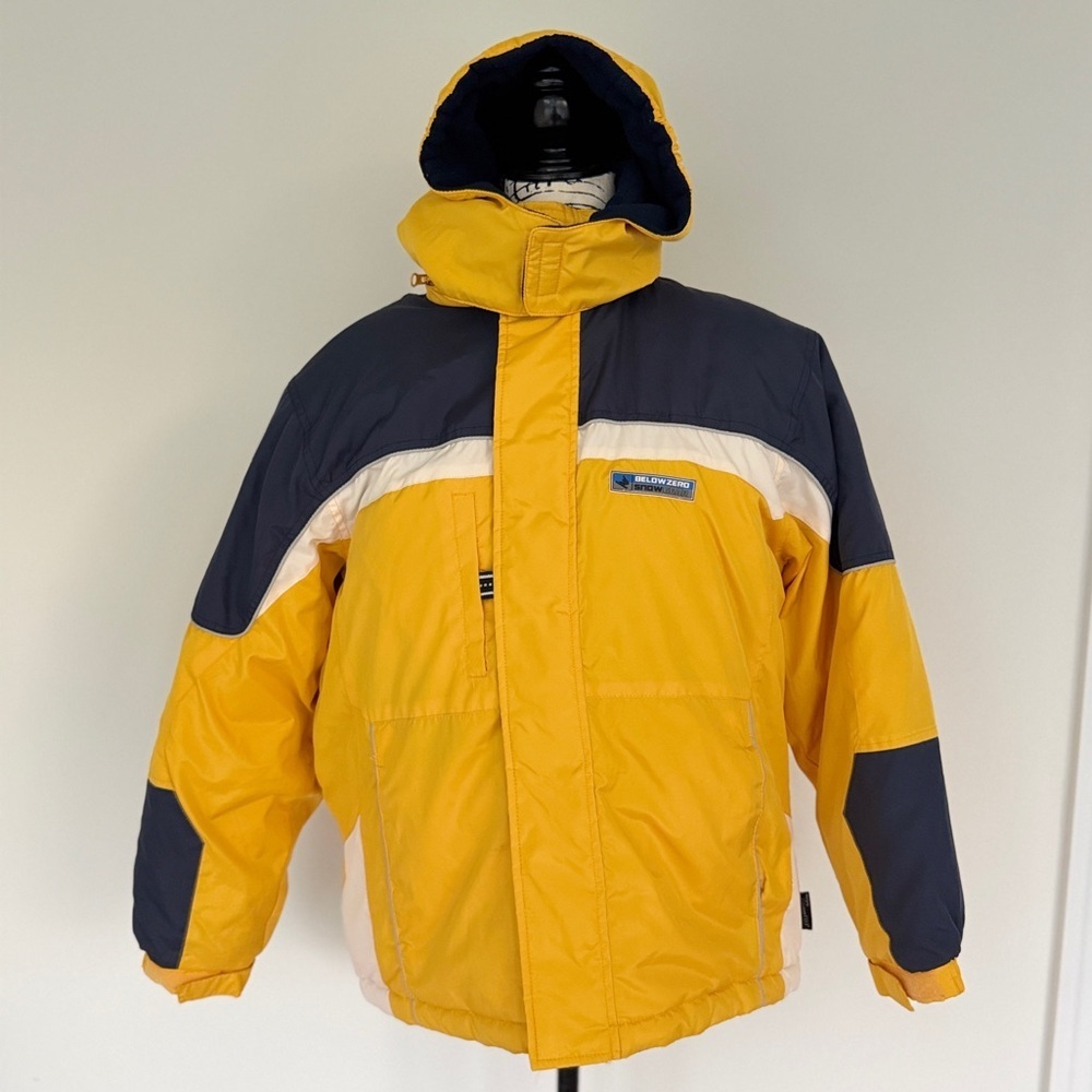 BelowZero Sky Hooded Jacket Removable Hood Sz 18/20 Kids‎ woman Sz S/M Cozy core